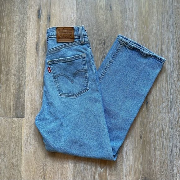 Levi's Jeans Ribcage Straight Ankle Tango Fade - Size 26 - Picture 15 of 16